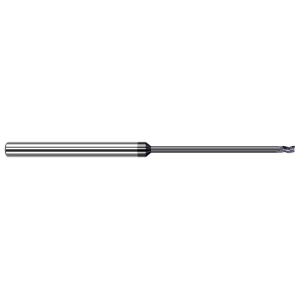 Miniature End Mill - 3 Flute - Square, 0.0300